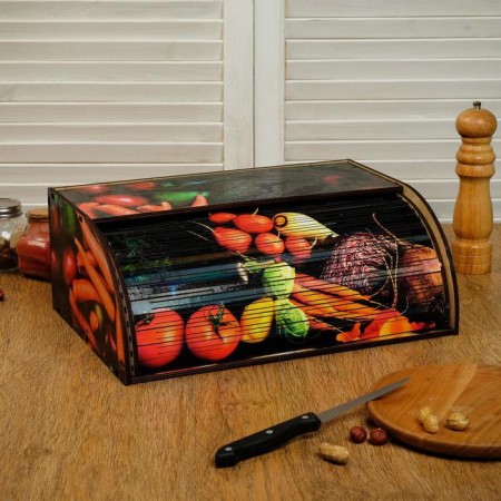 Different Bakery "Vegetable Box", Color, 37x27x14 cm