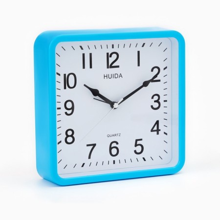 Clock - desktop alarm clock, with a suspension, 15 x 15 cm, aa-1
