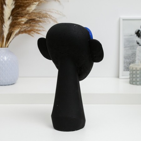 Figure "Helvetia" Black with blue, 26cm-2