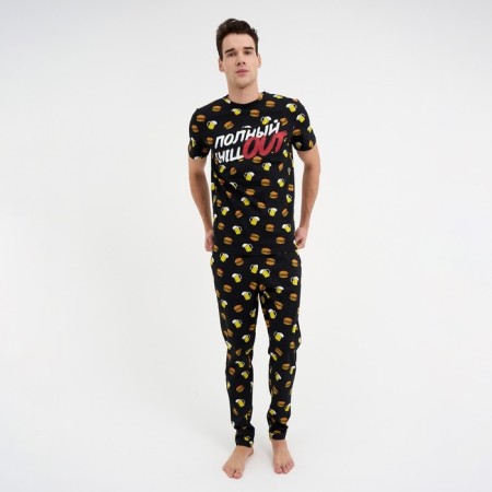 Pajama men's kaftan "full out" size 50-2
