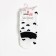 Women's socks, white color, size 36-40