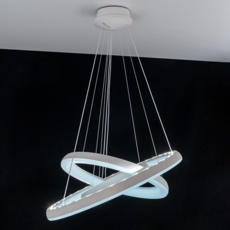 Suspended Citilux “Jupiter Smart” CL730A150S 75x75x40 cm, 3x56.7W, LED, white color-9