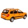 Metal Lada Granta Cross 1:24, doors, hood, trunk, light and sound effects open, orange color