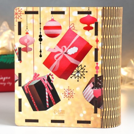 New Year's piggy bank "Wealth" 14x12x5 cm-5