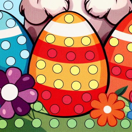 Application by pearl semi -busins ​​"Easter: Bunny"-5