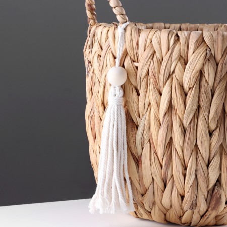 Storage basket with handles "Bali", D250 S250 B250, natural-3