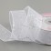 Decorative tape "sequins", 40 mm, 9 ± 0.5 m, white color No. 1