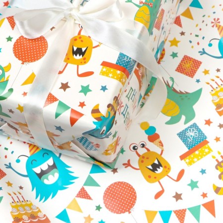 Glossy packaging “Dinosaurus”, 70 × 100 cm, 1 pc.-1