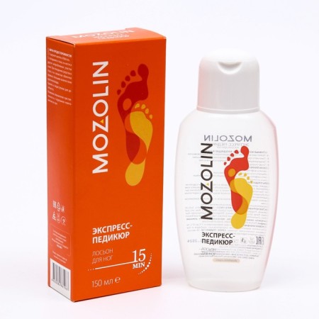 Mozolin legs lotion, express pedicure, 150 ml