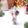 New Year. Souvenir "Meadow Snake with Crown", Gzhel