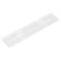 Frame under the license plate, silicone, 1 pc., White Adfc031
