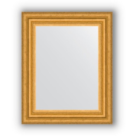 Mirror in the baguette frame - aged gold 67 mm, 42 x 52 cm, evoForm