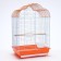 BD-3/1O bird cage, opening roof, 47.5x37x70 cm, orange (packing 6 pcs)
