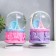 Souvenir Polystone Water Ballion Music "Eiffel Tower and Ferris Wheel" MIX 12x8x8 cm