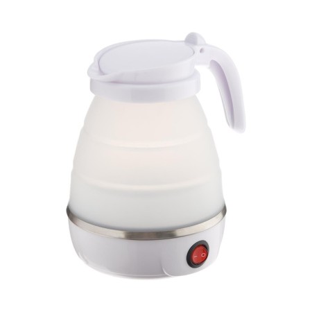 Electric kettle Luazon LSK-1812, plastic, 0.6 l, 600 watts, road, white-1