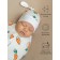Lightning diaper with a hat with a cap of Amarobaby Soft Hugs "Carrots", height 56-68 cm