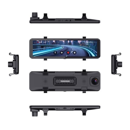 Trendvision Carplay Mirror, 2 cameras, Full HD, 1920x1080, 275x70 mm 10222-2