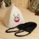 Set Bath "Smile 3" Cat with embroidery, washcloth in the box