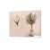 Carty clock is wall-mounted, interior "tree", silent, 30 x 40 cm