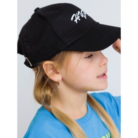 Baseball cap, size 52, black color-1
