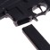 A child’s machine gun with metal elements, shoots gel bullets, battery