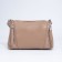 Cross-Bodi Bag on a zipper, beige color