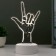 Touch-touch “rock and roll” LED 3 colors from USB