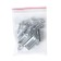 Cartage pedals, anti -slip, red, set 2 pcs