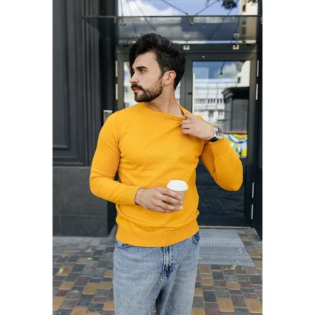 Jumper male ise, size 58, yellow color-2