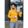 Jumper male ise, size 58, yellow color