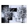 Picture on canvas "Abstraction. Trees" 50*70 cm