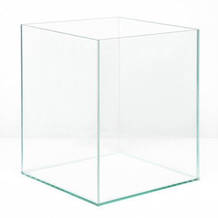 Aquarium "Cube" without cover glass, 31 liters, colorless seam