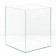 Aquarium "Cube" without cover glass, 31 liters, colorless seam