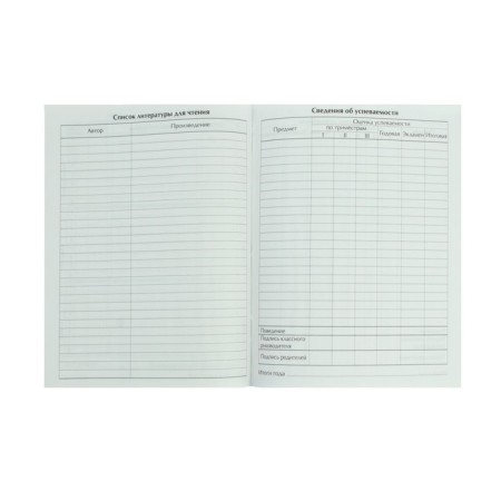 Diary for grades 1-4, "Squirrel", solid cover 7BC, glossy lamination, 48 sheets-6