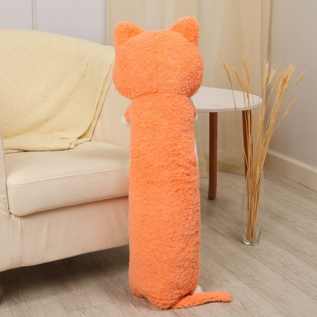 Skill of the soft toy "Cat", 100 cm, orange color, unnecessary-6