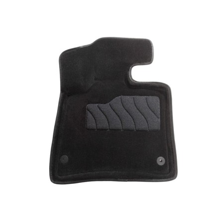 Pile rug for Audi Q7, 2005-2015, black-1
