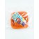 Set of paper dishes disposable "Smile" 6 plates, 6 glasses