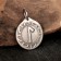 Scandinavian amulet "Runa Laguz in the Sunny Circle", 5 g, 20x22 mm