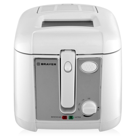 Fritical Brayer 2832BR-WH, 1800 W, 2.5 l, 130-190 ° C, white-2