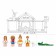 Constructor Pink Dream "Last Party", 410 parts