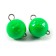 Cargo Cheburashka painted collapsible Yaman 10 pcs., 14 g, green
