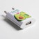 Set of USB cable - Lightning and Avocado plug, 1 m