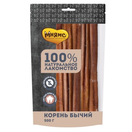 Mnyams treat for dogs, bull root, 500 g