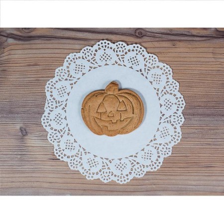 Pumpkin cookies, cutting, stamp, 9.5 × 8.5 × 1 cm, orange color-7