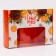 New Year. Confectionery packaging for 3 eclairs "Happiness", 20 x 15 x 6 cm