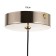 Lamp Bayerlux "Inard" LED 12W gold 22.5x2.5x22.5 cm