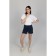 Women's shorts, size 48, blue color
