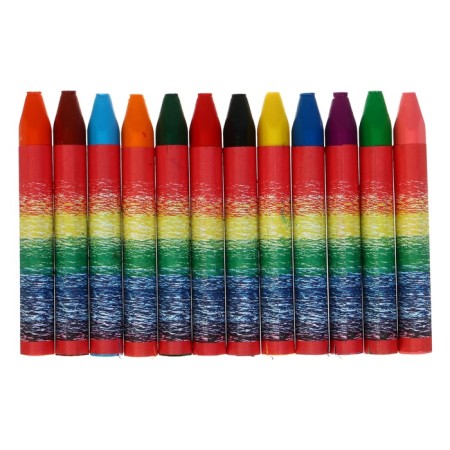 Loads wax 12 colors "crumb", triangular-2