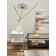 Baste Mayen table, 380 × 380 × 520 mm, beige color
