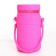 Bag's bag with lightning, stickers mix, raspberry color